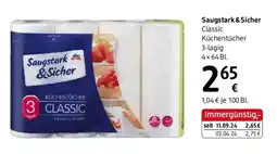dm Saugstark & Sicher Küchentücher Classic Angebot