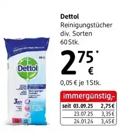 dm Dettol Reinigungstücher Angebot