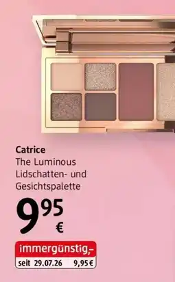 dm Catrice The Luminous Lidschatten- und Gesichtspalette Angebot