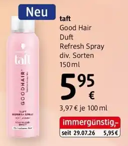 dm taft Good Hair Duft Refresh Spray Angebot
