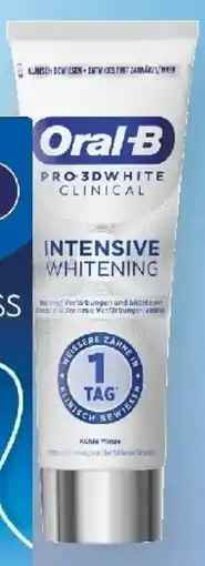 dm Oral-B Zahnpasta Pro 3D White Clinical Intensive Whitening Angebot
