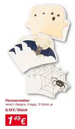 KiK Formservietten Angebot