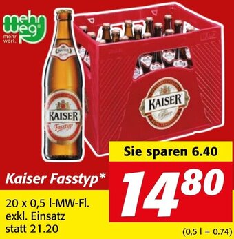 Strasser Markt Kaiser Fasstyp Angebot