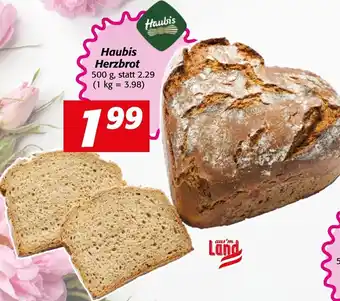 Strasser Markt Haubis Herzbrot 500g Angebot