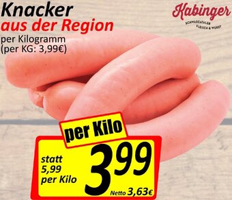 Wurstico Knacker Angebot