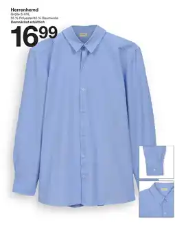 Zeeman Herrenhemd Angebot