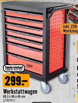 Hornbach Werkstattwagen HM Pillner Angebot
