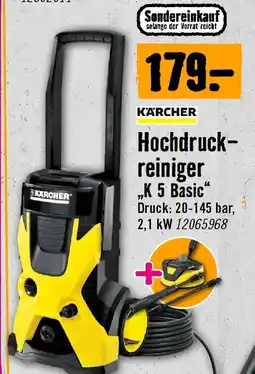 Hornbach Kärcher Hochdruckreiniger "K 5 Basic" Angebot