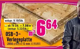 Hornbach OSB-3-Verlegeplatte Angebot