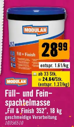 Hornbach Modulan Fill & Finish 352 Angebot