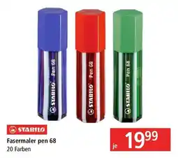 Pagro Diskont STABILO Fasermaler pen 68 Angebot