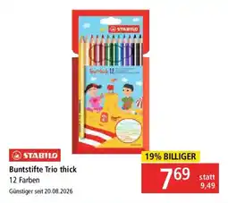 Pagro Diskont STABILO Buntstifte Trio thick Angebot