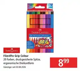 Pagro Diskont FABER-CASTELL Filzstifte Grip Colour Angebot