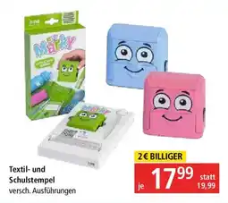 Pagro Diskont Marky Textil und Schulstempel Angebot