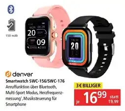 Pagro Diskont denver Smartwatch SWC-156/SWC-176 Angebot
