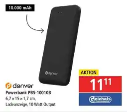 Pagro Diskont denver Powerbank PBS-10010B Angebot