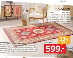 XXXLutz Cazaris Orientteppich "Kazak Exclusiv" Angebot