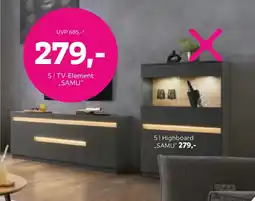 Mömax TV-Element SAMU Angebot