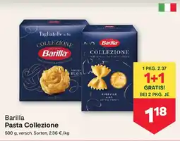 MPreis Barilla Pasta Collezione Angebot