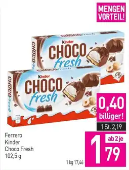 Sutterlüty Ferrero Kinder Choco Fresh Angebot