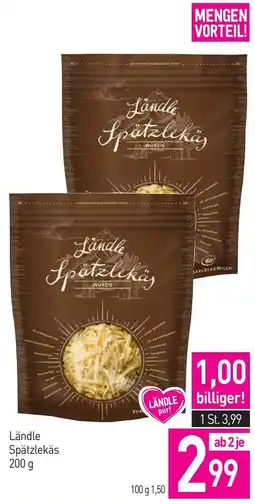 Sutterlüty Ländle SpätzleKäs Angebot