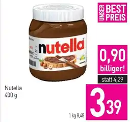 Sutterlüty Nutella Angebot