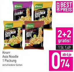 Sutterlüty Knorr Asia Noodle Angebot