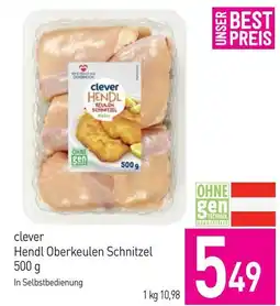 Sutterlüty clever Hendl Oberkeulen Schnitzel Angebot