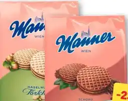 MPreis Manner Haselnuss-Törtchen Angebot