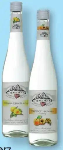 MPreis Alpenherz Schnaps Angebot