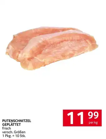 Putenschnitzel Geplättet