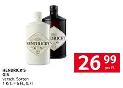 Transgourmet Hendrick's Gin Angebot