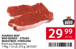 Transgourmet Asaredo Beef Rind Beiried - Steaks Angebot