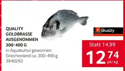 Transgourmet Quality Goldbrasse Angebot