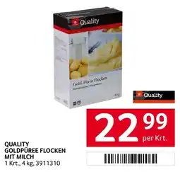 Transgourmet Quality Goldpüree Flocken mit Milch Angebot