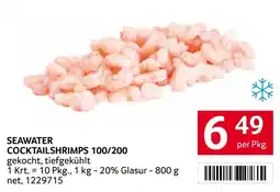 Transgourmet Seawater Cocktailschrimps 100/200 Angebot
