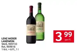 Transgourmet Lenz Moser Landwein Angebot