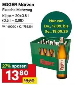 Lagerhaus EGGER Märzen Angebot