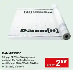 Lagerhaus Dämm[it] DB30 Angebot