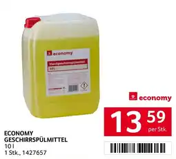 Transgourmet economy Geschirrspülmittel Angebot