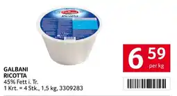 Transgourmet Galbani Ricotta Angebot