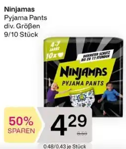 Bipa Ninjamas Pyjama Pants Angebot