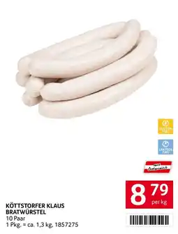 Transgourmet Köttstorfer Klaus Bratwürstel Angebot