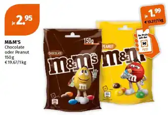 M&M'S Chocolate oder Peanut