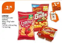 Müller Lorenz Crunchips oder Saltletts Angebot
