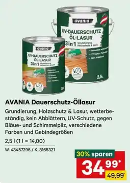Lagerhaus AVANIA Dauerschutz-Öllasur Angebot