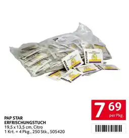 Transgourmet Pap Star Erfrischungstuch Angebot