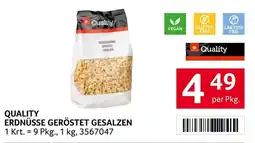 Transgourmet Quality Erdnüsse geröstet gesalzen Angebot