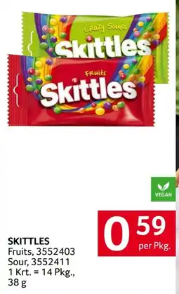 Transgourmet Skittles Fruits Angebot