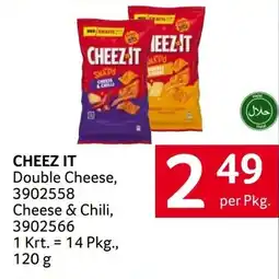 Transgourmet Cheez It Double Cheese, Cheese & Chili Angebot